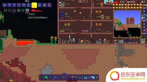 手机版泰拉瑞亚血量 泰拉瑞亚血量上限如何增加