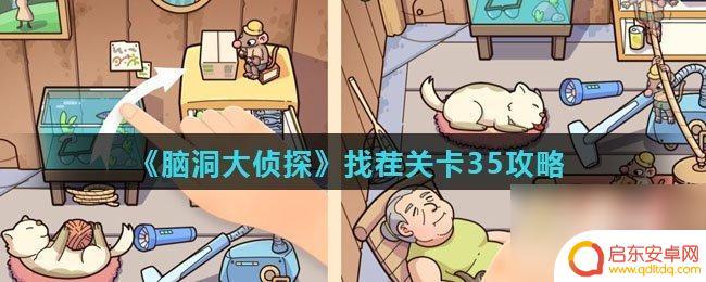 脑洞大侦探找茬猫咪 脑洞大侦探找茬关卡35过关方法