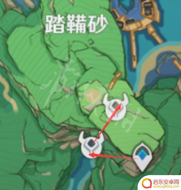 原神雷赢术士 冰雷萤术士位置分享