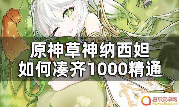 原神草神堆什么 纳西妲武器圣遗物搭配选择推荐